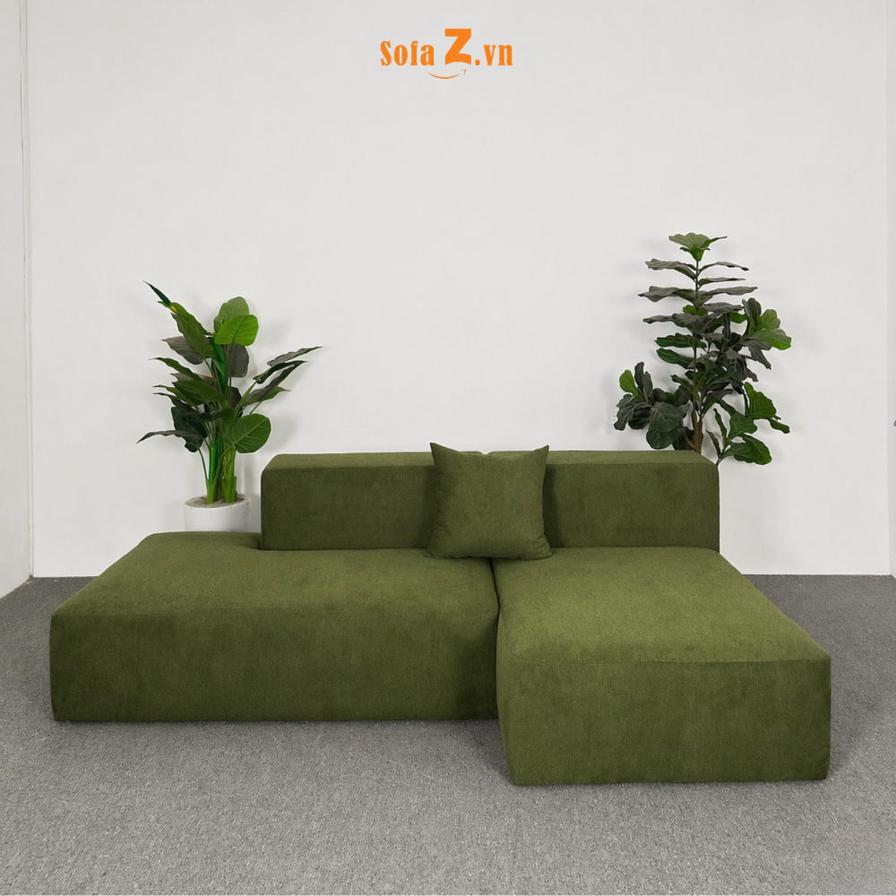 GD1073 - SOFA FOREST - KIỆT TÁC KHỐI ĐỆM MÀU XANH RÊU KHỞI ĐẦU CỦA PHONG CÁCH SỐNG CHỮA LÀNH ĐƯƠNG ĐẠI