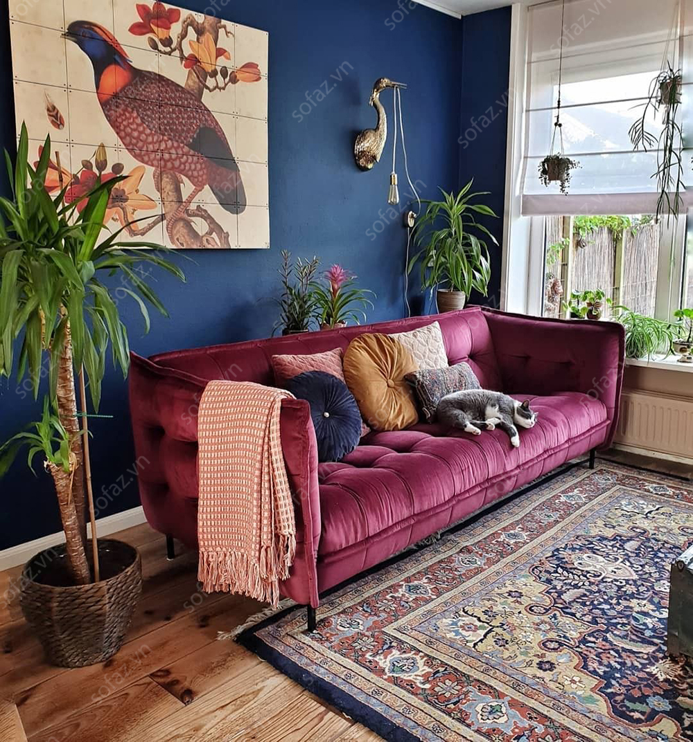 Sofa văng - Sự lựa chọn cho phòng khách hiện đại