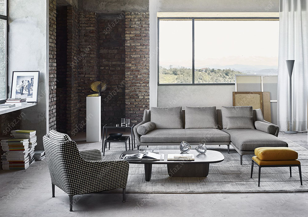 Hướng dẫn đặt sofa phòng khách theo phong cách Ý