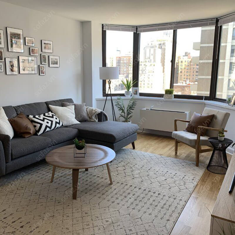 Lựa chọn ghế sofa phòng khách nhỏ sao cho chuẩn phong thủy