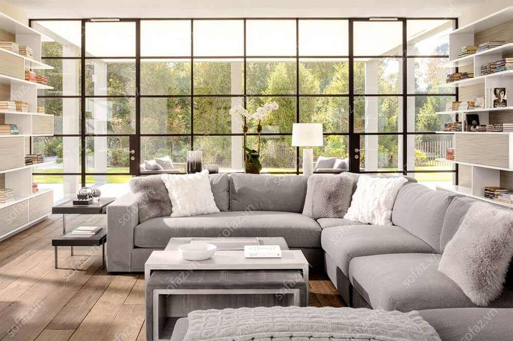 Ý tưởng trang trí ghế sofa phòng khách hiện đại theo các nhà thiết kế nổi tiếng