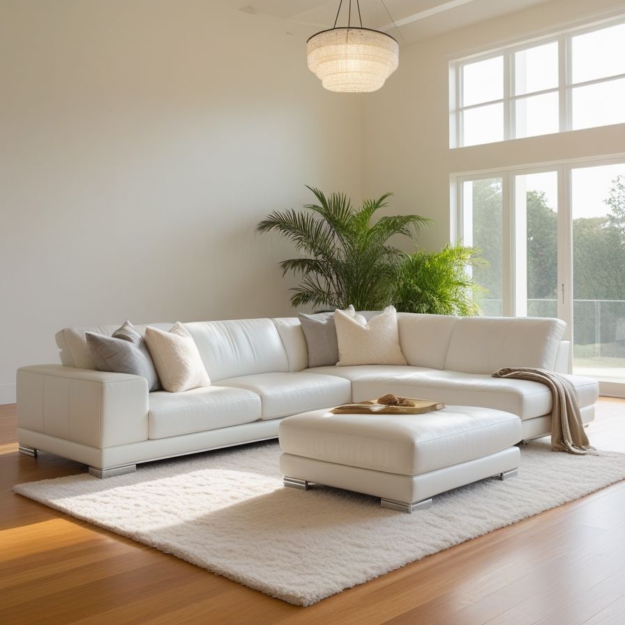 DECOR CHO SOFA MÙA ĐÔNG THEO TONE TRẮNG – XANH – BẠC