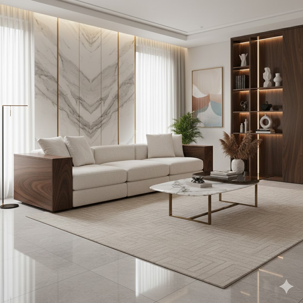 CLOUD DANCER TRONG NỘI THẤT SANG TRỌNG: TINH KHÔI NHƯNG VẪN ĐẲNG CẤP