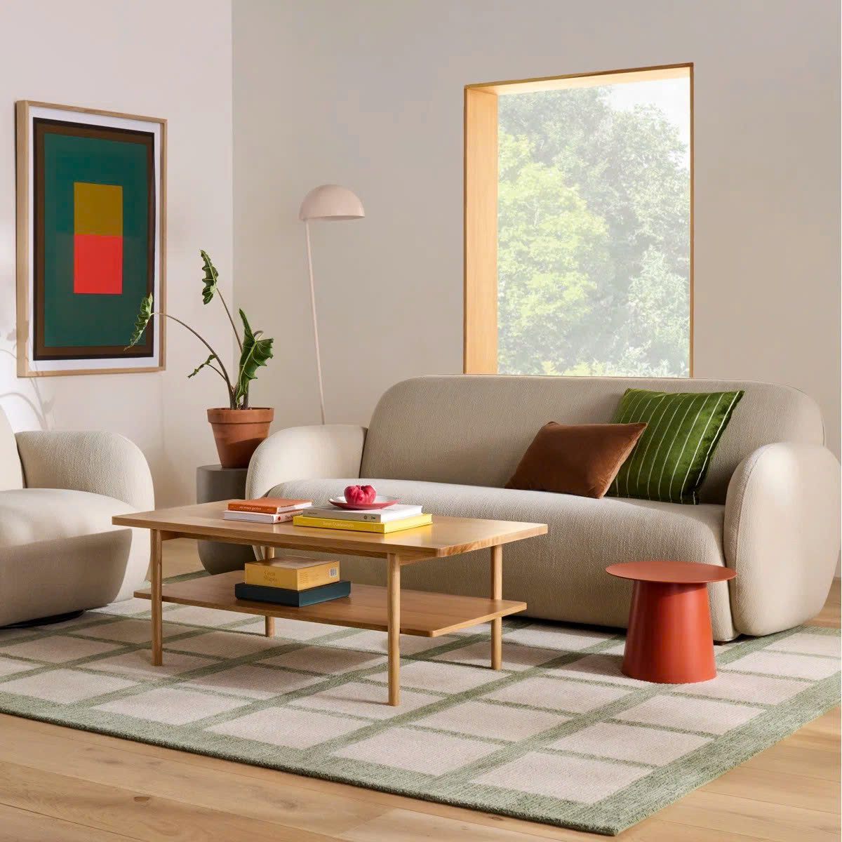 GD1033 - SOFA PHÒNG KHÁCH ALMA: ĐƯỜNG CONG VỖ VỀ TÂM HỒN BẠN