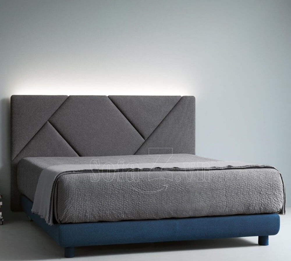 Sofa phòng ngủ PN156 - Giường ngủ bọc vải Letto