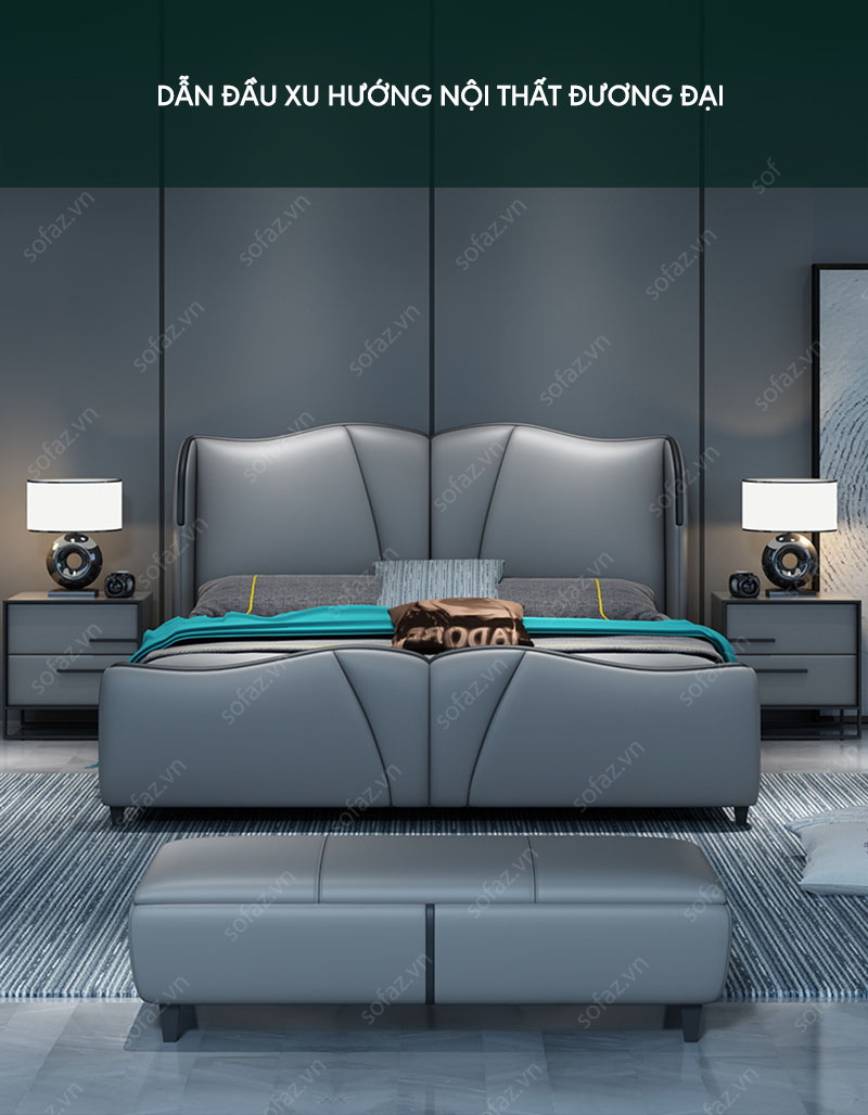 Sofa phòng ngủ PN158 - Giường ngủ cao cấp Berrious