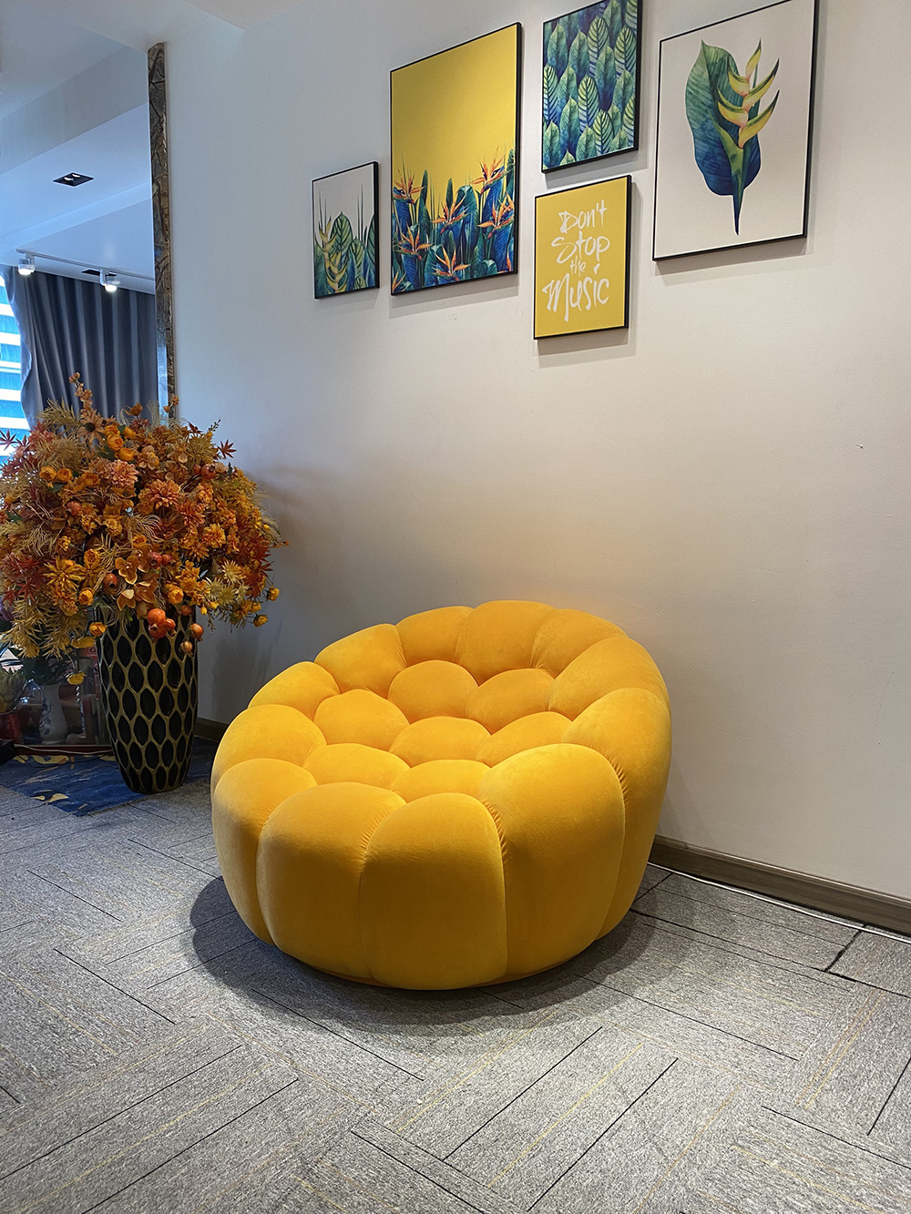 Sofa Đơn Phòng khách GD1010 - Ghế Armchair Bubble