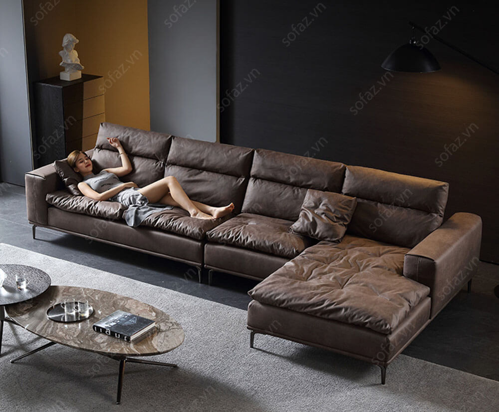 Sofa góc nỉ công nghệ GD567