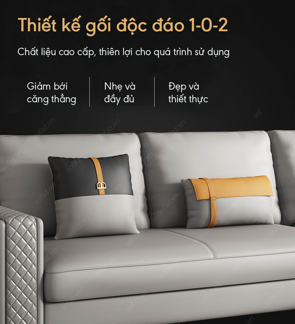 Sofa phòng khách GD530 - Sofa góc Extraordinary