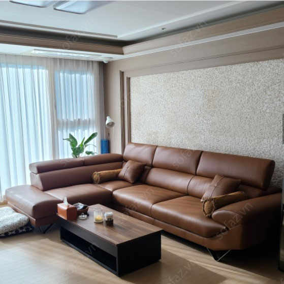 Sofa góc phòng khách hiện đại chữ L SOFAZ-SFG21