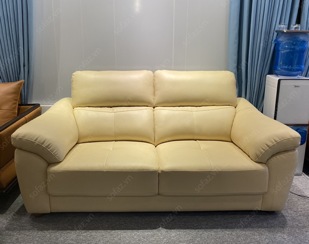 Sofa văng phòng khách bọc da SV02 cao cấp