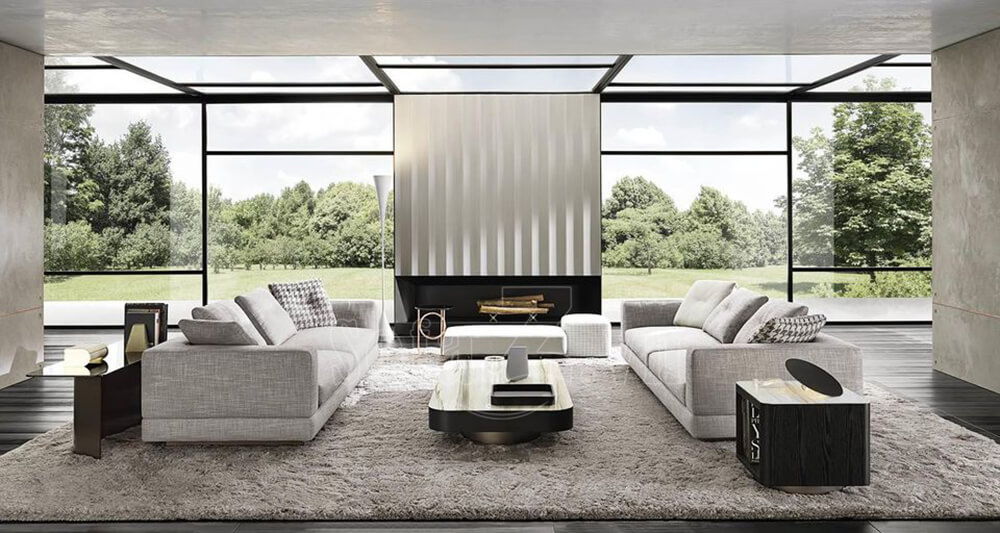 Sofa phòng khách SF3010MINRussell - Bộ sofa Alexader