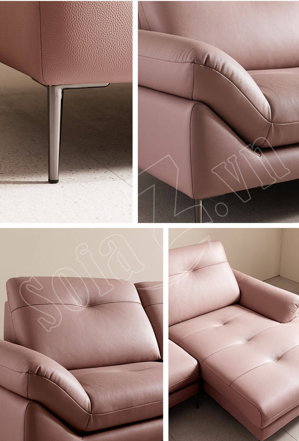 Sofa phòng khách GD414 - Sofa góc Avinue