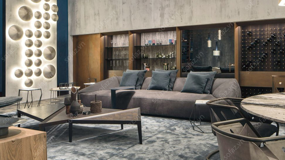 Sofa phòng khách GD514 - Sofa văng Henge Radical