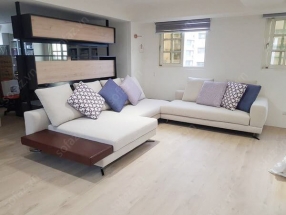 Sofa góc da phòng khách - AT89