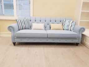 Ghế sofa đơn Tân cổ điển chất liệu vải - AT82