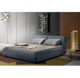 Sofa phòng ngủ PN146 - Giường ngủ bọc da Twist