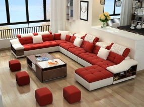 Sofa góc xoay GD34 giá rẻ, bền đẹp