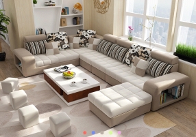 Sofa góc phòng khách GD35 giá rẻ, đẹp