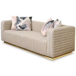 Sofa văng 3 chỗ ngồi GD75 - Sofa Royal Palms chất liệu vải Linen