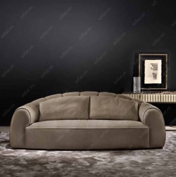 Sofa phòng khách GD367 - Sofa văng Nubuck