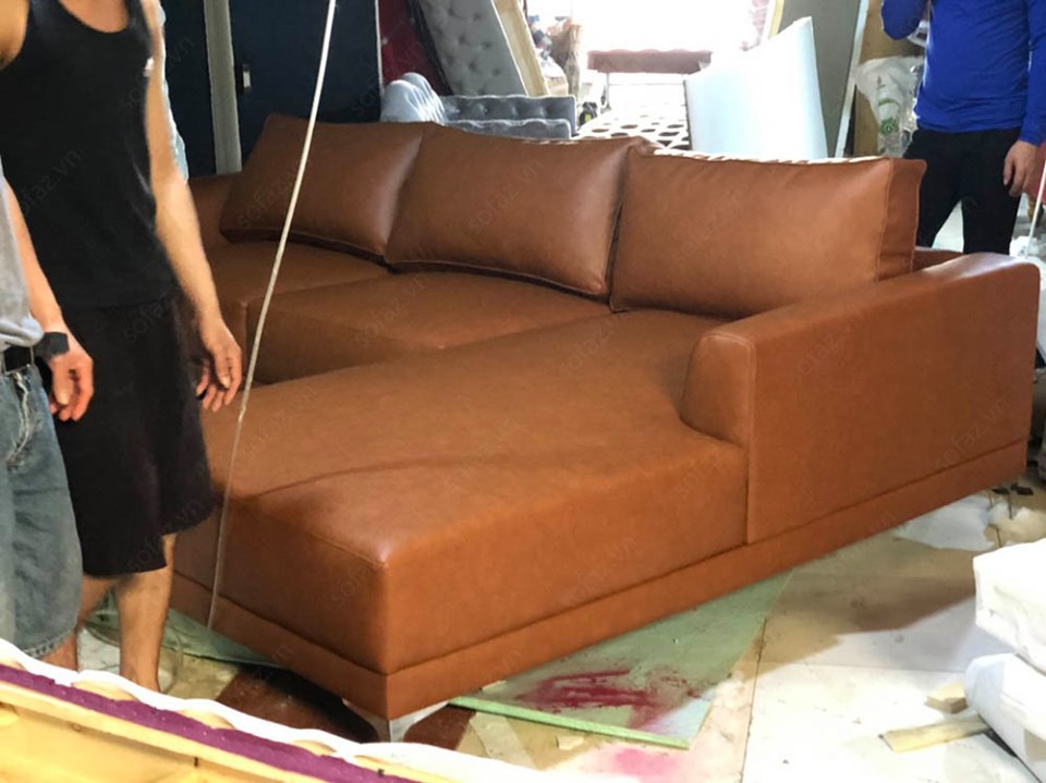 Sofa góc tại xưởng AT105