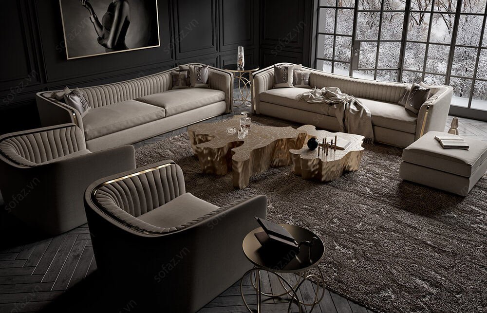 Sức hút của ghế sofa mang lại cho không gian chung cư, khách sạn thế nào?
