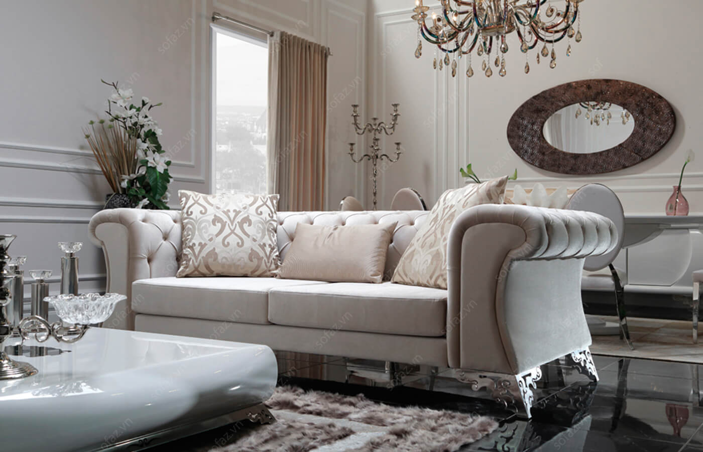 Sức hút của ghế sofa mang lại cho không gian chung cư, khách sạn thế nào?